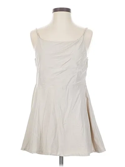 Pre-owned Eileen Fisher Casual Dress In Gray