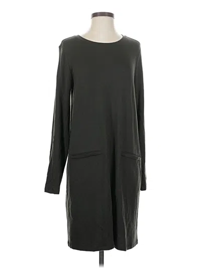 Pre-owned Eileen Fisher Casual Dress In Gray