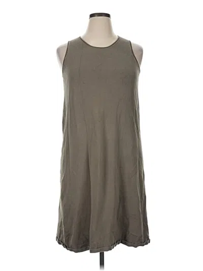 Pre-owned Eileen Fisher Casual Dress In Gray