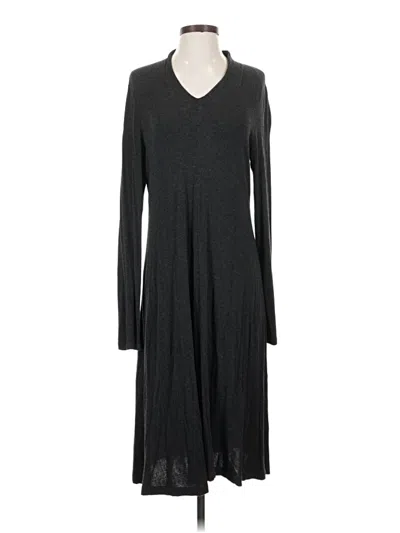 Pre-owned Eileen Fisher Casual Dress In Gray