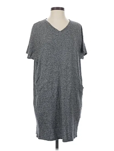 Pre-owned Eileen Fisher Casual Dress In Gray