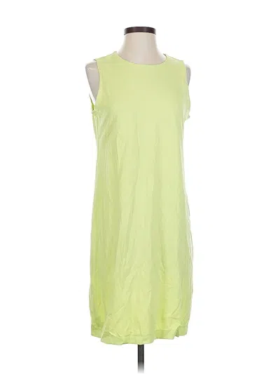 Pre-owned Eileen Fisher Casual Dress In Green