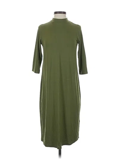 Pre-owned Eileen Fisher Casual Dress In Green
