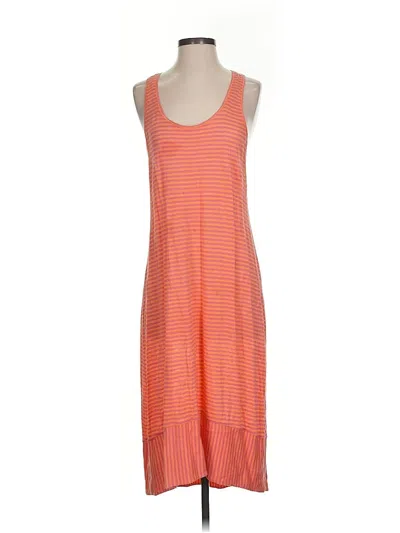 Pre-owned Eileen Fisher Casual Dress In Orange