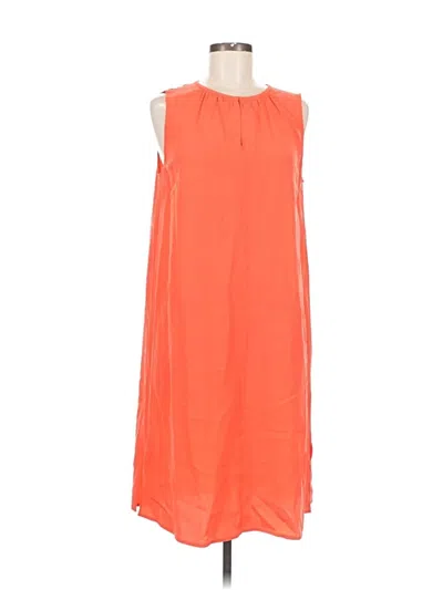 Pre-owned Eileen Fisher Casual Dress In Orange