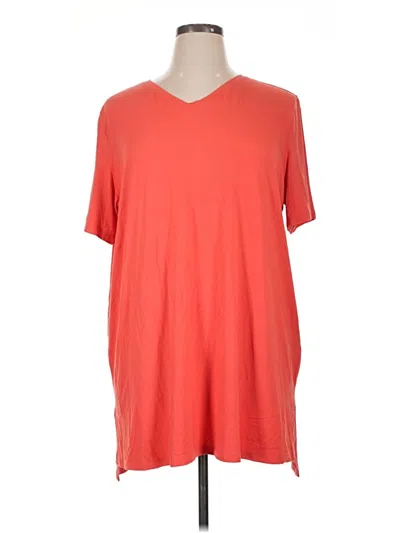 Pre-owned Eileen Fisher Casual Dress In Orange