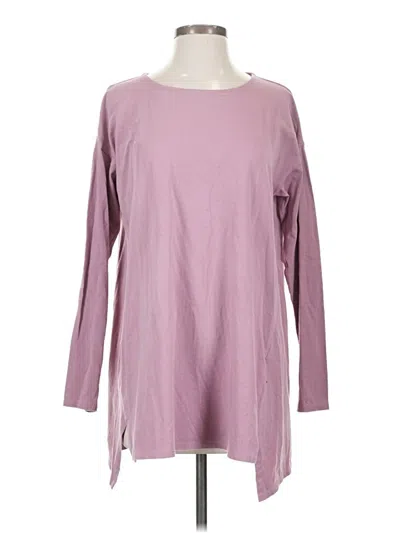 Pre-owned Eileen Fisher Casual Dress In Purple