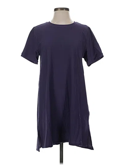 Pre-owned Eileen Fisher Casual Dress In Purple