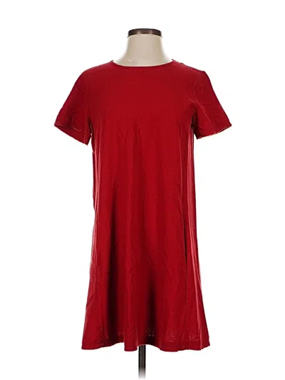 Pre-owned Eileen Fisher Casual Dress In Red
