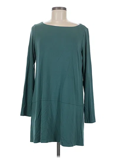 Pre-owned Eileen Fisher Casual Dress In Teal