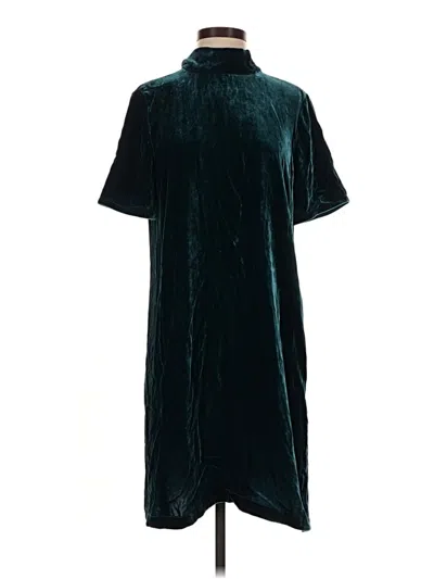 Pre-owned Eileen Fisher Casual Dress In Teal
