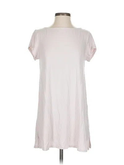 Pre-owned Eileen Fisher Casual Dress In White