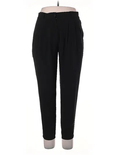 Pre-owned Eileen Fisher Casual Pants In Black
