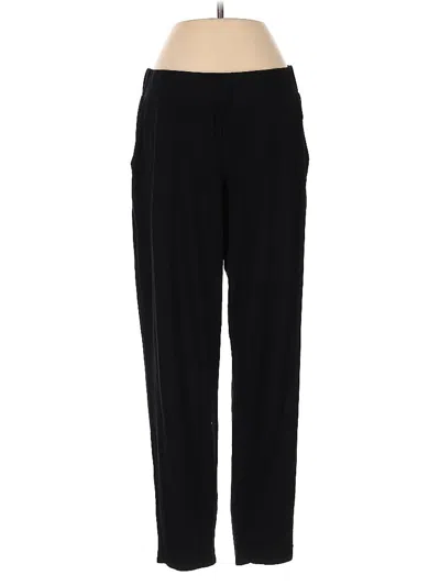 Pre-owned Eileen Fisher Casual Pants In Black