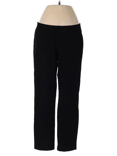 Pre-owned Eileen Fisher Casual Pants In Black