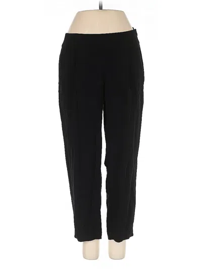 Pre-owned Eileen Fisher Casual Pants In Black