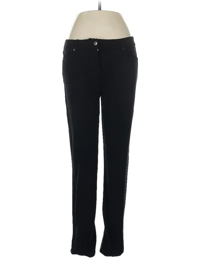 Pre-owned Eileen Fisher Casual Pants In Black