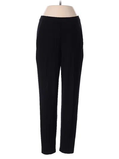 Pre-owned Eileen Fisher Casual Pants In Black