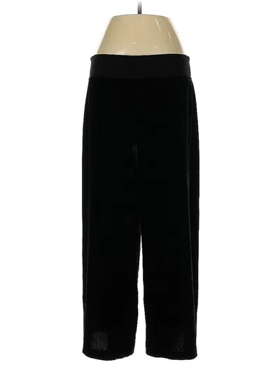 Pre-owned Eileen Fisher Casual Pants In Black