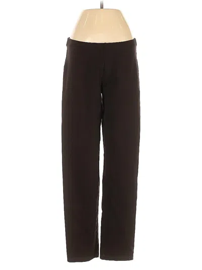 Pre-owned Eileen Fisher Casual Pants In Black