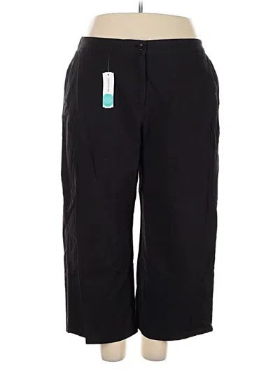 Pre-owned Eileen Fisher Casual Pants In Black
