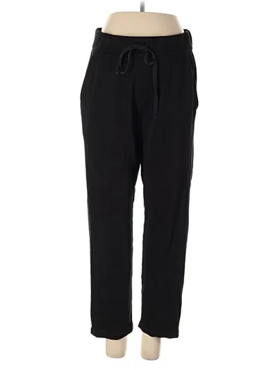 Pre-owned Eileen Fisher Casual Pants In Black