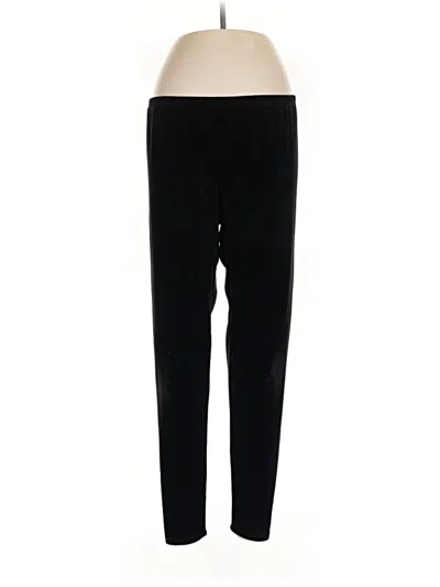 Pre-owned Eileen Fisher Casual Pants In Black
