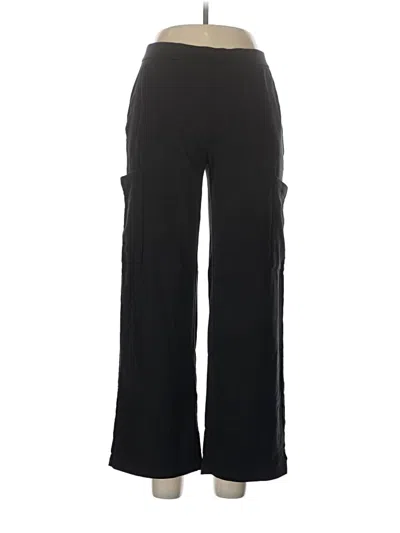 Pre-owned Eileen Fisher Casual Pants In Black