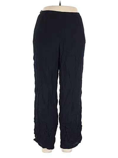 Pre-owned Eileen Fisher Casual Pants In Blue