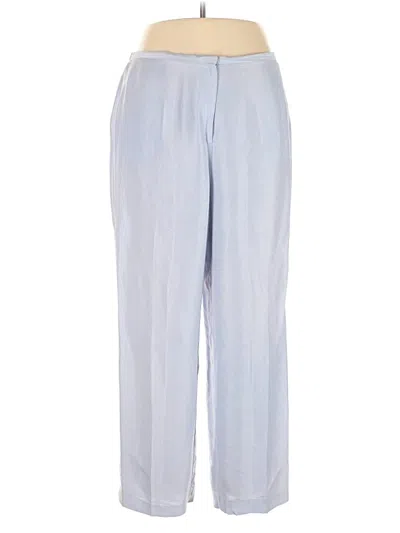 Pre-owned Eileen Fisher Casual Pants In Blue