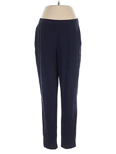Pre-owned Eileen Fisher Casual Pants In Blue