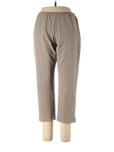 Pre-owned Eileen Fisher Casual Pants In Brown