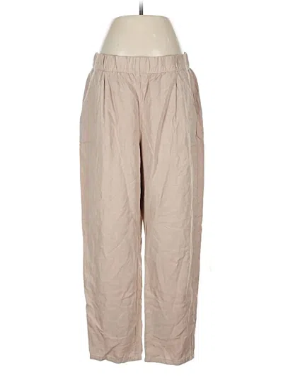 Pre-owned Eileen Fisher Casual Pants In Brown
