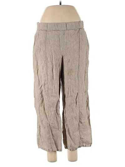 Pre-owned Eileen Fisher Casual Pants In Brown