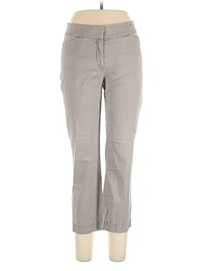 Pre-owned Eileen Fisher Casual Pants In Gray