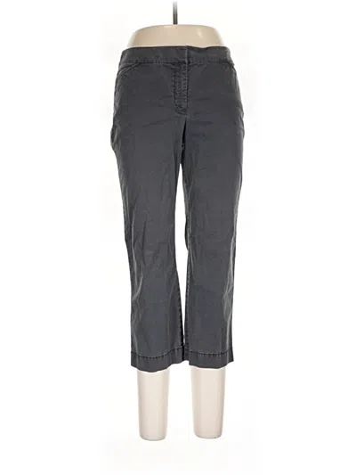 Pre-owned Eileen Fisher Casual Pants In Gray