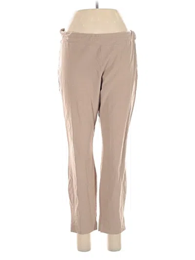 Pre-owned Eileen Fisher Casual Pants In Tan