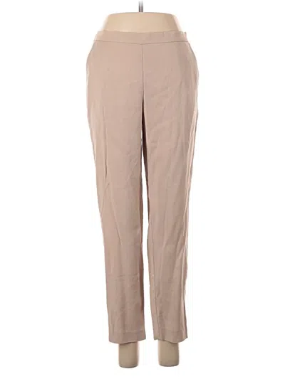 Pre-owned Eileen Fisher Casual Pants In Tan