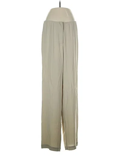 Pre-owned Eileen Fisher Casual Pants In Tan