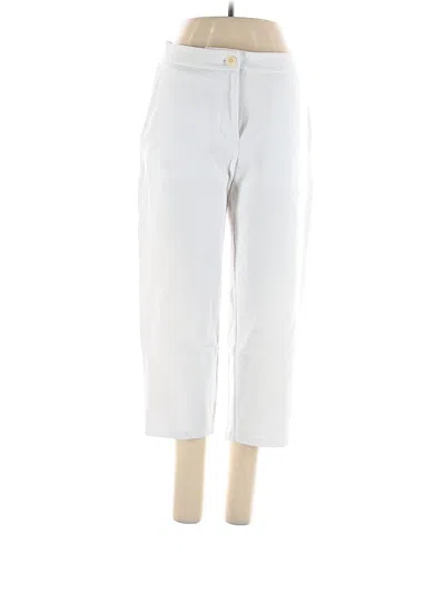 Pre-owned Eileen Fisher Casual Pants In White