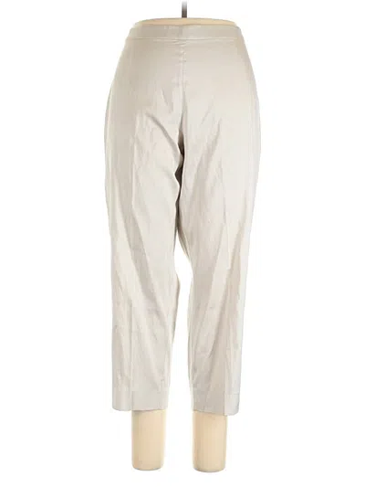 Pre-owned Eileen Fisher Casual Pants In White