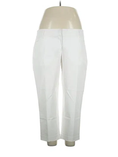 Pre-owned Eileen Fisher Casual Pants In White