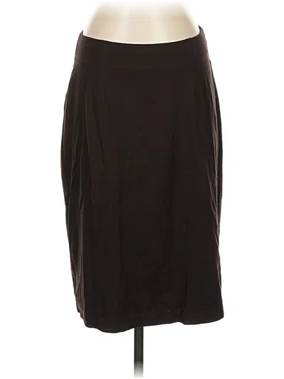 Pre-owned Eileen Fisher Casual Skirt In Black