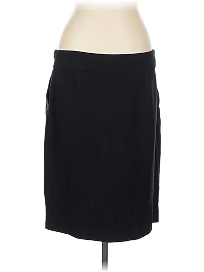 Pre-owned Eileen Fisher Casual Skirt In Black