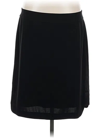Pre-owned Eileen Fisher Casual Skirt In Black