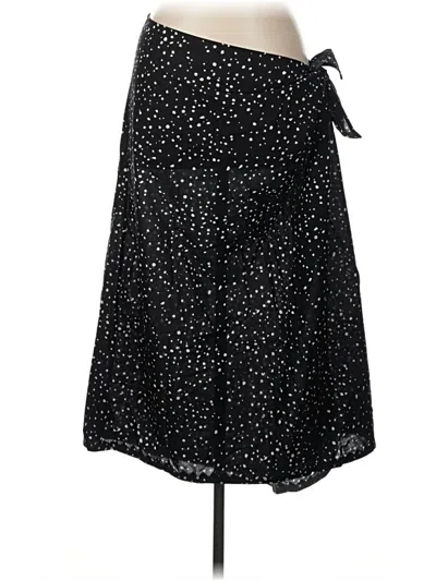 Pre-owned Eileen Fisher Casual Skirt In Black