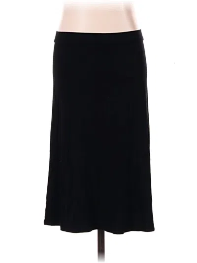 Pre-owned Eileen Fisher Casual Skirt In Black