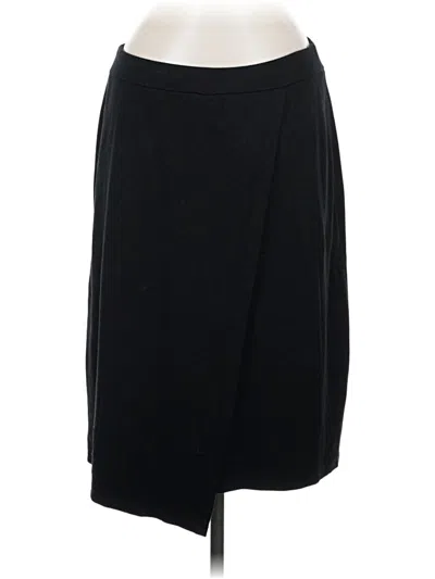 Pre-owned Eileen Fisher Casual Skirt In Black