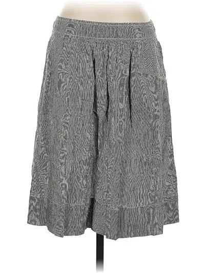 Pre-owned Eileen Fisher Casual Skirt In Gray