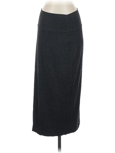 Pre-owned Eileen Fisher Casual Skirt In Gray